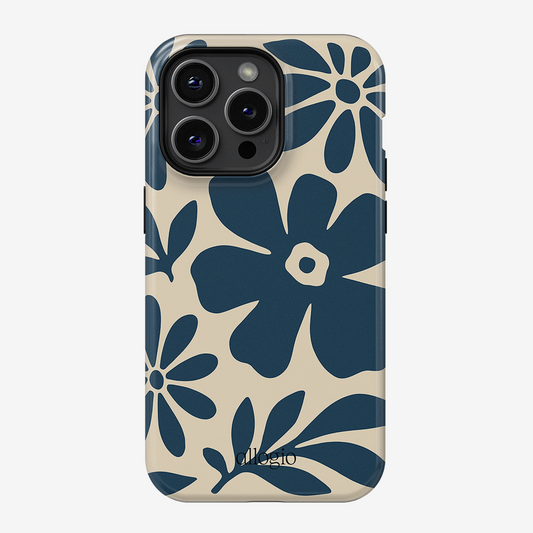Midnight Floral Tough iPhone Case
